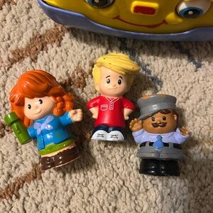 Fisher-Price Little People characters with bus included